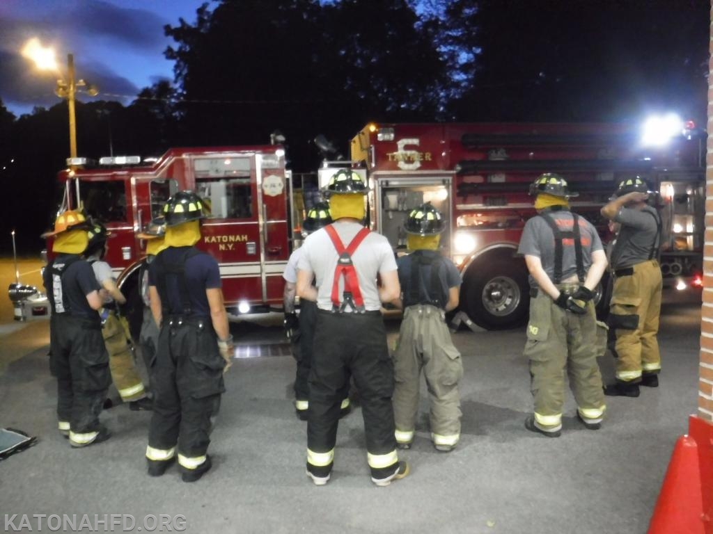 FF1 Candidates Learn About Tanker Ops at KFD - Katonah Fire Department