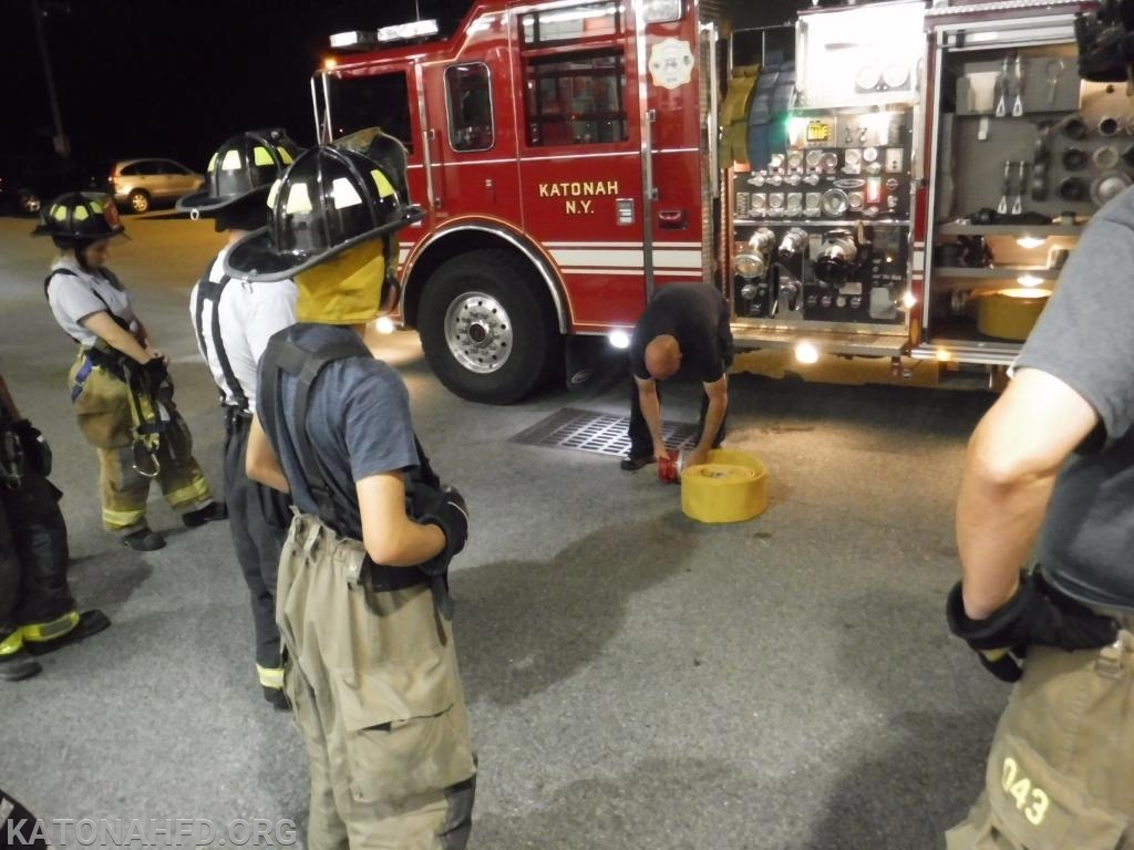 FF1 Candidates Learn About Tanker Ops at KFD - Katonah Fire Department